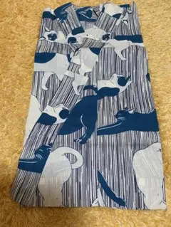 大幅値下げ！　新品　猫柄　浴衣と帯　ねこ　にゃんこ