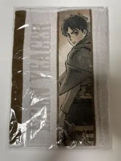 進撃の巨人　エレン　美写紋フェイスタオル