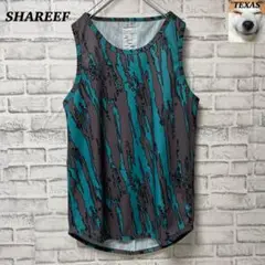 美品！ SHAREEF BRUSHPAINT BIGタンクトップ　22ss