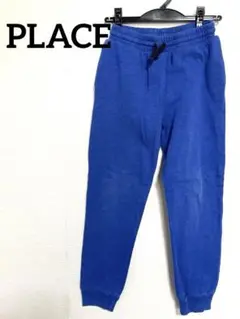 PLACE ブルーカジュアルパンツ　レディース　メンズ