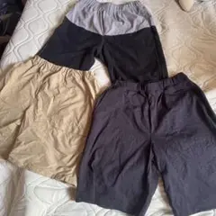 ハーフパンツ 3点セット　 160 ユニクロ