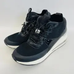 MK MICHEL KLEIN　スニーカー レディース ハイカット 黒/白