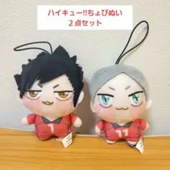 ハイキュー!! ちょぴぬい ぷち　黒尾鉄朗　灰羽リエーフ　セット