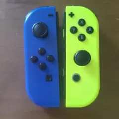 ジャンク〇純正〇Switch青黄スイッチコントローラジョイコン