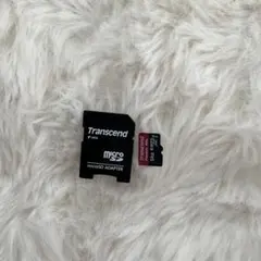Transcend microSDカードとアダプター