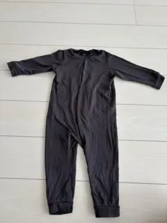 H&M ダークグレー ロンパース 18M