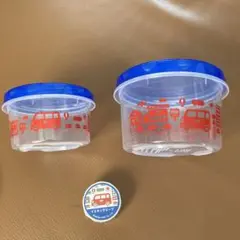サンリオ　コンテナ2個セット とマスキングテープ　ポスト