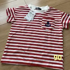 Moujonjon 90 半袖Tシャツ　新品タグ付き