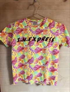 I.N.EXPRESS キッズ Tシャツ レトロ
