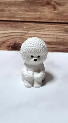 まちぼうけ　ビションフリーゼ　フィギュア　ガチャガチャ　カプセルトイ