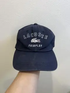 LACOSTE FAIRPLAY ネイビーキャップ