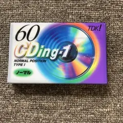 カセットテープ　TDK CDing -1 60