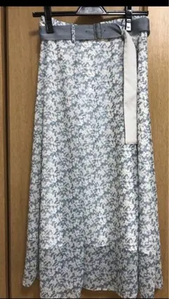マイストラーダ 花柄 ロング スカート