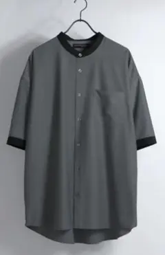 Confirm コンファーム バンドカラービッグクレリックシャツ