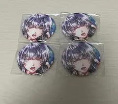 フルーレ 缶バ 4個 ハロウィン