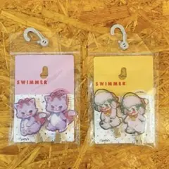 ☆新品未開封☆ SWIMMER マルチクリップ　ヘアクリップ　ねこ　ひつじ