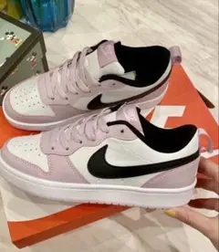新品未使用 24.5cm NIKE ナイキ ピンク×ホワイト