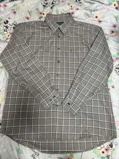 Yves Saint Laurent チェック柄長袖シャツ 古着 90s