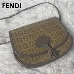 【希少】FENDI ショルダーバッグ ズッカ柄