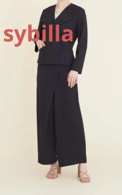 【８月特価】【新品・未使用】sybillaシビララペルジャケット・パンツ