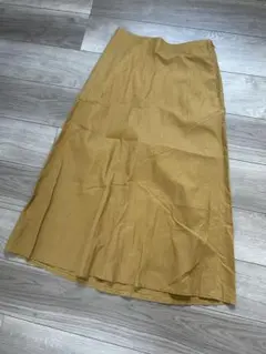 UNIQLO ブラウン ロングスカート Lサイズ