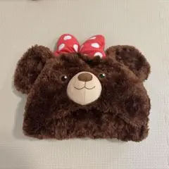 ユニベアシティ プリン フード付きポンチョ