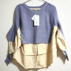 新品 Bou Jeloud ニットセーター FREE Threefourtime