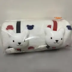 新品　赤ちゃんの城　ブランケット　ケットクリップ　リンリンケット　トリコロール