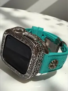 アップルウォッチカバーケースApple Watchフッ素ラバーバンドベルト-79
