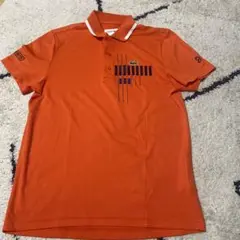 LACOSTE オレンジ ポロシャツ US S