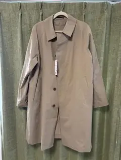【完売品・新品】UNIQLO 2WAYステンカラーコート ベージュ XL