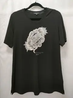 バレンザ　黒　Tシャツ　スワロフスキー　40