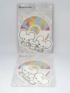 ポケモン イッカネズミ＆ワッカネズミ ステッカー