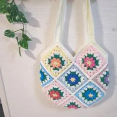グラニーモチーフ★バッグB
