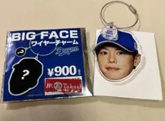 中日ドラゴンズ 浅尾拓也 BIG FACE ワイヤーチャーム ドラゴンズガチャ