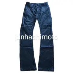 junhashimoto サテンチノ シューカットパンツ ジュンハシモト