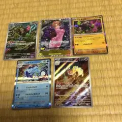 ポケモンゲーム，5枚セット。