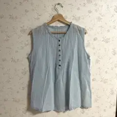 monaca ノースリーブ 麻入り