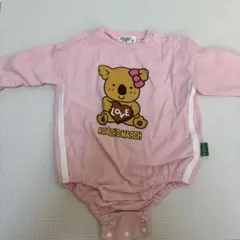 美品✨ ベビー服 コアラのマーチ ロンパース ピンク 70