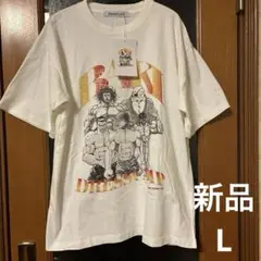 新品タグ 未使用 ドレスキャンプ 刃牙 Tシャツ 綿100% サイズL