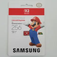 Samsung microSD Express 256GB Switch2対応