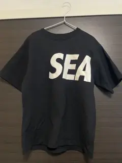 SMOOTHY × WIND AND SEA キッズ　Tシャツ 黒　Lサイズ