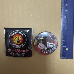 阪神タイガース 糸井嘉男 缶バッジ