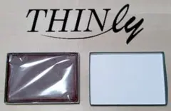 THINlyスィンリー SL-B-S01 カードをたくさん入れてもさらに薄い財布