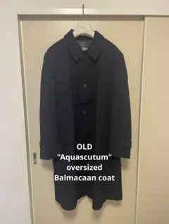 OLD "Aquascutum" Balmacaan coat