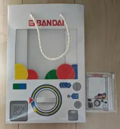 バンダイ　BANDAI　ガチャガチャ　オリジナルショッパー　紙袋　ミニポーチ