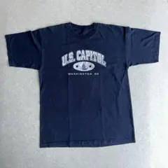 U.S. CAPITOL WASHINGTON DCプリントTシャツ　XL相当