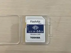 TOSHIBA FlashAir W-04 64GB 無線LAN内蔵SDカード