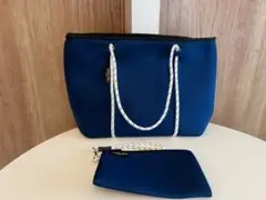 Willow bayファスナー付きトートバッグ ポーチ付き