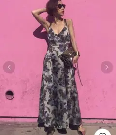 BERRY JACQUARD DRESS